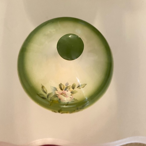 Antique Compote hand painted - Picture 2 of 5